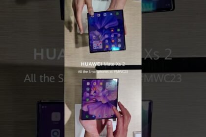 All the Smartphones at #MWC23 #HuaweiMWC2023