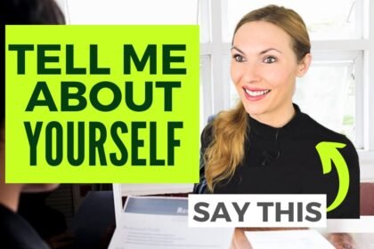 3 Steps to Answer Tell Me About Yourself – Example included!