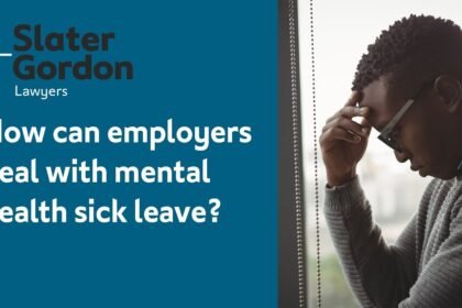 How can employers deal with mental health sick leave?