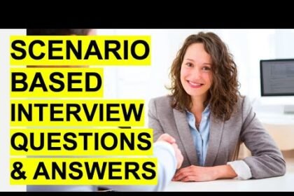 SCENARIO-BASED Interview Questions & Answers! (Pass a Situational Job Interview!)