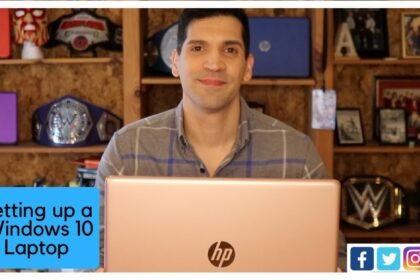 Setting up and getting started with a Windows 10 computer – HP Computer Unboxing