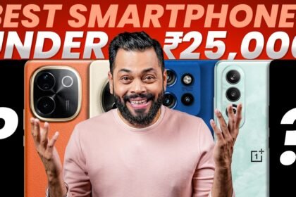 Top 5 Best Smartphones Under ₹25000 Budget ⚡ November 2024